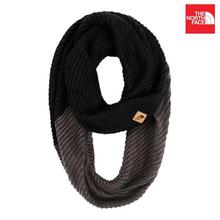 The North Face A6W0 Hudson Scarf For Men- Black/ Graphite Grey