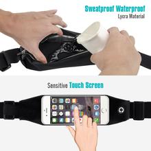 Running Fitness Bicycling Splash Proof Waist Belt Bag Pouch For Mobile Phone