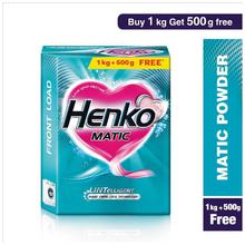 Henko Matic Front Load, 1kg ( Free 500gm)