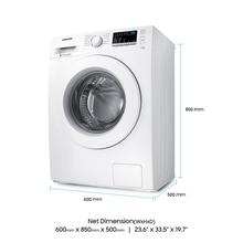 Samsung 7 kg Fully-Automatic Front Loading Washing Machine (WW70J4263MW/TL, White)