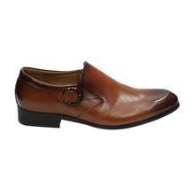 Pecan Brown Slip On Formal Shoes For Men