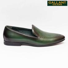 Gallant Gears Black Slip on Formal Leather Shoes For Men - (139-24)