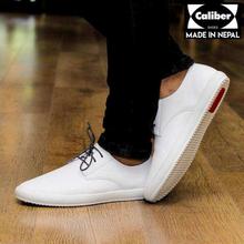 Caliber Shoes Grey Casual Lace Up  Shoes For Men - ( 656 O )