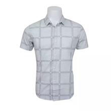 Cotton Casual Men's Trendy Big Check Design Shirt