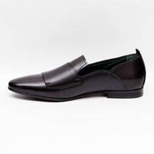 Gallant Gears Black Slip on Formal Leather Shoes For Men - (MJDP30-20)