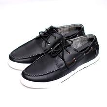 Black Lace-Up Casual Shoes CA N334C