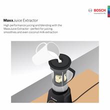 Bosch 750 Watt Mixer Grinder (MGM6644BIN) - 4 Jars