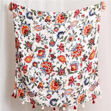 Korean Style Sun Protection Premium Printed Scarves For