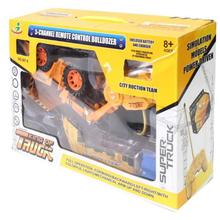 Yellow King Of Truck With Remote Control For Kids