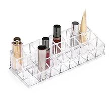 INOVERA (LABEL) Plastic 24 Compartment Makeup Lipstick Storage