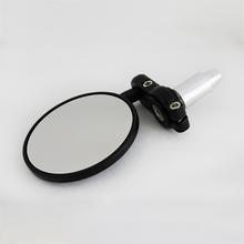 Handle Round Mirror bar end mirrors Circular rare view Mirror