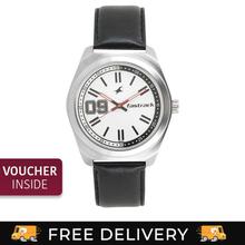 Fastrack Varsity White Dial Analog Watch For Men -3174SL02