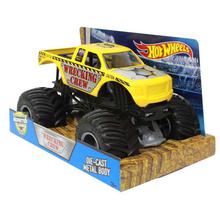 Hot Wheels Yellow Monster Jam Wrecking Crew Die-Cast Vehicle For Kids - CBY61