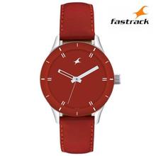 6078SL06 Analog Red Dial Watch For Women
