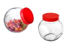 Pasabahce Bella Glass Jar With Plastic Lid, 2Litre