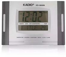 Kadio Wall + Table Digital Alarm Watch 3809(Gray)