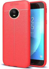 Cover for Motorola Moto E4 Plus, XT1770 Auto Focus Soft Rubber Leather Finish Back Case