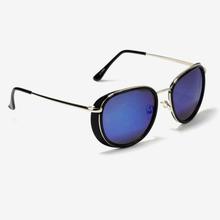  Oval Mirrored Classic Retro Designer Style Sunglasses