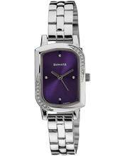 Purple Dial Stainless Steel Strap Watch - 87001SM04A