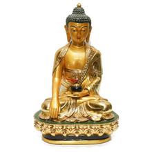 Golden Decorative Sitting Buddha Statue