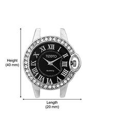 Tizoto Black Dial Analogue New Designer & Stylish Watches For Women