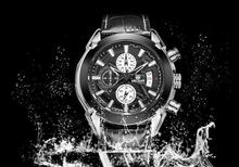 MEGIR M2020 Luxury Chronograph Business Watch for Men