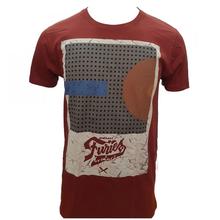 Maroon Graphic T-Shirt For Men