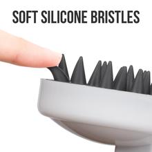 Head Scalp Massage Brush with Soft Silicone Bristles