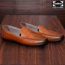 Caliber Shoes Tan Brown  Casual Slip On Shoes For Men - ( 532.2O)