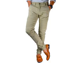 Virjeans Stretchable Cotton Joggers for Men (VJC 702) Cream