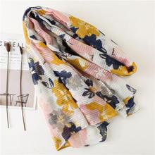 Korean Style Sun Protection Premium Printed Scarves For