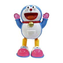 Blue/White Doraemon Dora Dancing Toy For Kids