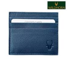 WildHorn Genuine Leather Credit Card Holder-DeepBlueCardholder