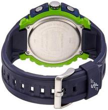 Sonata 77045PP04 Black Dial Analog-Digital Watch For Men - Blue
