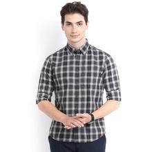 Indian Terrain Slim Fit Casual Shirt – Dark Grey