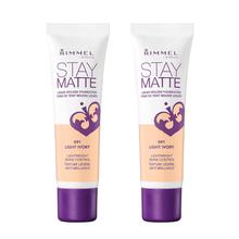 Rimmel Stay Matte Liquid Mousse Foundation-Light Ivory By ColorPlus Cosmetics
