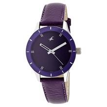 Fastrack Monochrome Analog Purple Dial Women's Watch-6078SL05