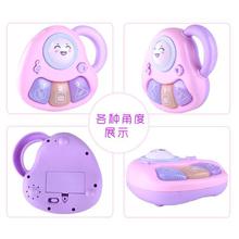 Cartoon baby electronic piano children's toys three-button
