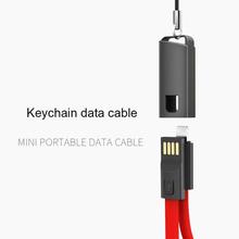 Keychain Cable Band Lanyard Charging Micro USB Data Fast