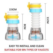 Faucet Nozzle Water Filter Adapter Water Purifier Saving Tap Aerator Diffuser kitchen