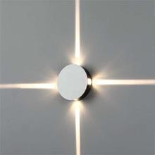 Round LED Sconces Modern Wall Mount Light For Corridor Porch 12W AC 85-265V