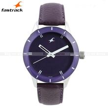 Fastrack 6078Sl05 Purple Dial Analog Watch For Women