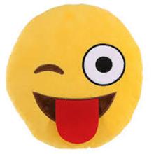 Emoji 4 Wink Tongue Cushion (250 gram)
