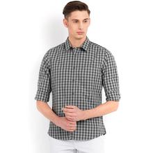 Indian Terrain Slim Fit Casual Shirt – Light Grey