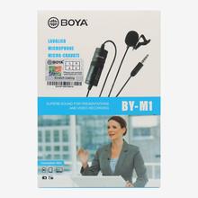 BOYA M1 Mic (By-M1) Condenser Microphone, Lavalier, Omni Directional Mic For Mobile, Pc And Dslr Camera