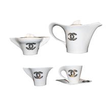 Royal Windsor Tea Pot Set, Gold-15 Pcs