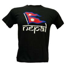 Nepal Flag Printed T-shirt for Men