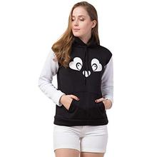 FUNDAY FASHION Women Cotton Panda Hoodie/Sweatshirt Panda