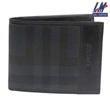 KILOMETER Black/Grey Printed Bi-Fold Wallet For Men - 76K