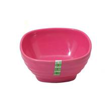 FLOWERWARE 4 Inch Color Printed Square Melamine Bowl